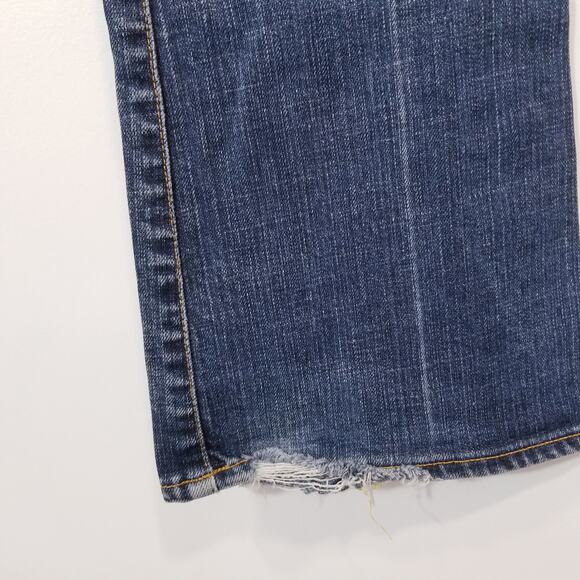 Adriano Goldschmied Jeans Low Rise Bootcut Blue Denim - Picture 6 of 12